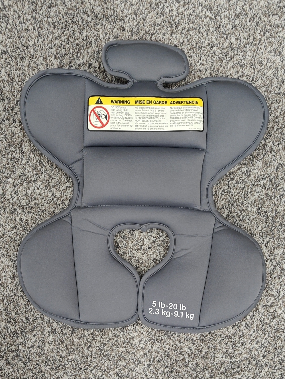 Britax One4Life Gray Infant Insert Cushion
